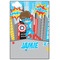 Superhero in the City 20x30 Wood Print - Front View