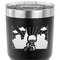 Superhero in the City 30 oz Stainless Steel Ringneck Tumbler - Black - CLOSE UP