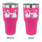 Superhero in the City 30 oz Stainless Steel Ringneck Tumblers - Pink - Double Sided - APPROVAL