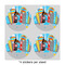 Superhero in the City 4" Multipurpose Round Labels - Sheet