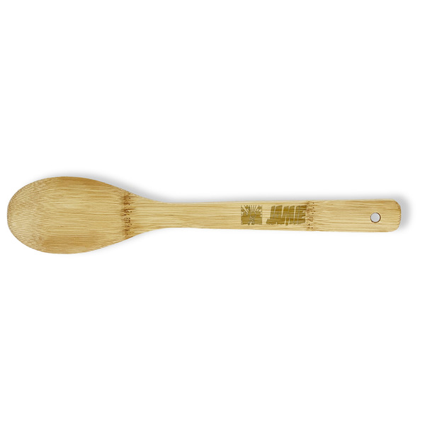 Custom Superhero in the City Bamboo Spoon - Double Sided (Personalized)