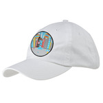 Superhero in the City Baseball Cap - White (Personalized)