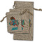 Superhero in the City Burlap Gift Bags - (PARENT MAIN) All Three