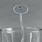 Superhero in the City Clear Plastic 7" Stir Stick - Oval - Main