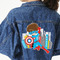 Superhero in the City Custom Shape Iron On Patches - XXXL - MAIN