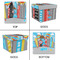 Superhero in the City Gift Boxes with Lid - Canvas Wrapped - Large - Approval