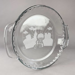 Superhero in the City Glass Pie Dish - 9.5in Round