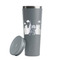 Superhero in the City Grey RTIC Everyday Tumbler - 28 oz. - Lid Off