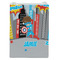 Superhero in the City Jewelry Gift Bag - Matte - Front