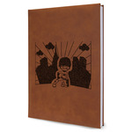 Superhero in the City Leather Sketchbook - Large - Single Sided