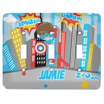 Superhero in the City Light Switch Cover (3 Toggle Plate) (Personalized)