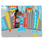 Superhero in the City Single-Sided Linen Placemat - Single w/ Name or Text