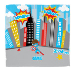 Superhero in the City Microfiber Dish Rag (Personalized)