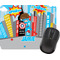 Superhero in the City Rectangular Mouse Pad