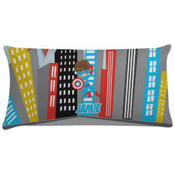 Superhero in the City Pillow Case (Personalized)