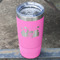 Superhero in the City Pink Polar Camel Tumbler - 20oz - Angled