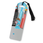 Superhero in the City Plastic Bookmark (Personalized)