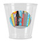 Superhero in the City Plastic Shot Glasses - Front/Main