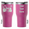 Superhero in the City RTIC Tumbler - Magenta - Double Sided - Front & Back