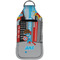 Superhero in the City Sanitizer Holder Keychain - Large (Front)