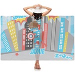 Superhero in the City Sheer Sarong (Personalized)