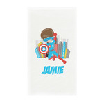 Superhero in the City Guest Paper Towels - Full Color - Standard (Personalized)