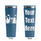 Superhero in the City Steel Blue RTIC Everyday Tumbler - 28 oz. - Front and Back