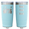 Superhero in the City Teal Polar Camel Tumbler - 20oz -Double Sided - Approval