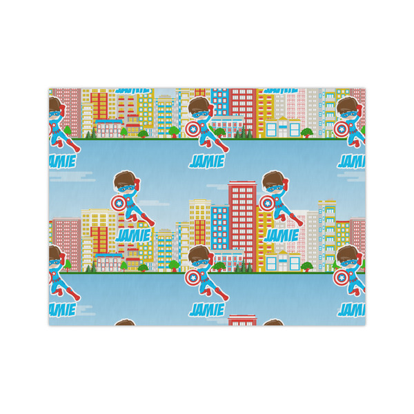 Custom Superhero in the City Medium Tissue Papers Sheets - Heavyweight (Personalized)