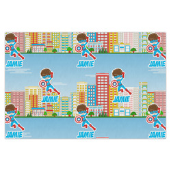 Superhero in the City X-Large Tissue Papers Sheets - Heavyweight (Personalized)