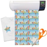 Superhero in the City Heat Transfer Vinyl Sheet (12"x18")