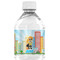 Superhero in the City Water Bottle Label - Single Front