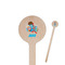 Superhero in the City Wooden 7.5" Stir Stick - Round - Closeup