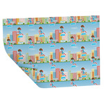 Superhero in the City Wrapping Paper Sheets - Double-Sided - 20" x 28" (Personalized)