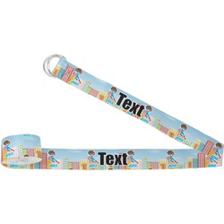 Superhero in the City Yoga Strap (Personalized)