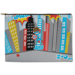 Superhero in the City Zipper Pouch (Personalized)