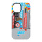 Superhero in the City iPhone 15 Pro Tough Case - Back