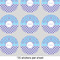 Purple Damask & Dots 2" Multipurpose Round Labels - Sheet