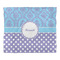 Purple Damask & Dots Comforter - King - Front