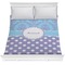 Purple Damask & Dots Comforter (Queen)