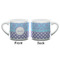 Purple Damask & Dots Espresso Cup - 6oz (Double Shot) (APPROVAL)