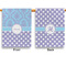 Purple Damask & Dots Garden Flags - Large - Double Sided - APPROVAL