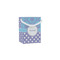 Purple Damask & Dots Jewelry Gift Bag - Matte - Main