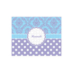 Purple Damask & Dots 252 pc Jigsaw Puzzle (Personalized)