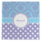 Purple Damask & Dots Microfiber Dish Rag - APPROVAL