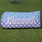 Purple Damask & Dots Putter Cover - Front