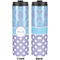 Purple Damask & Dots Stainless Steel Tumbler 20 Oz - Approval