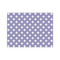 Purple Damask & Dots Tissue Paper - Heavyweight - Medium - Front