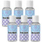 Purple Damask & Dots Travel Bottles (Personalized)