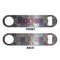 Blue Madras Plaid Print Bottle Opener - Front & Back